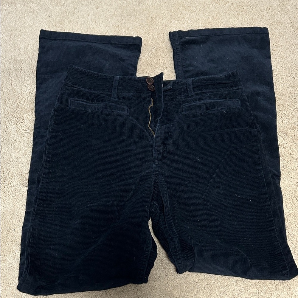 Dark Corduroy Pants by Fat Face size 2